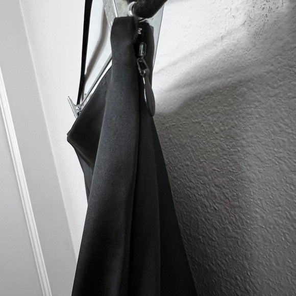 THEORY Satin Black Leggings Women’s Sz 10 - Picture 7 of 10